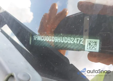 2017 Ford Escape Se из США, поврежденный, VIN 1FMCU0GD9HUD52472